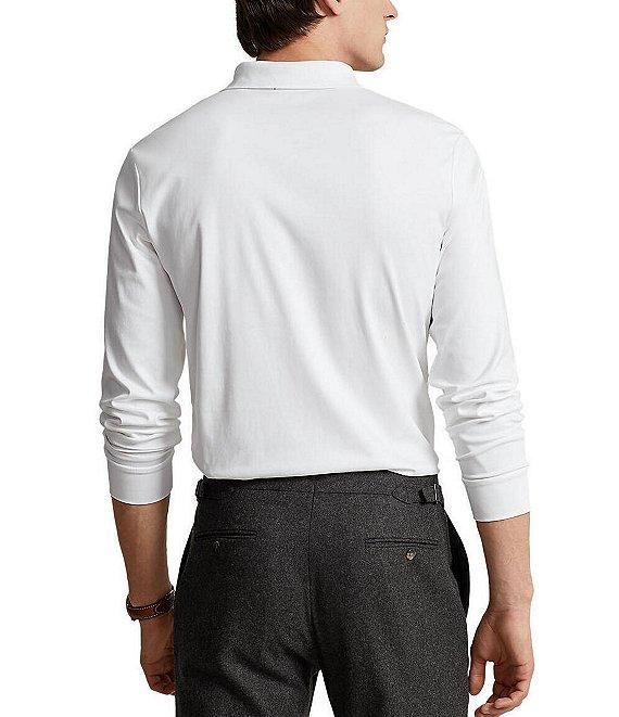 Polo Ralph Lauren Classic Fit Soft Cotton Long Sleeve Polo Shirt Product Image