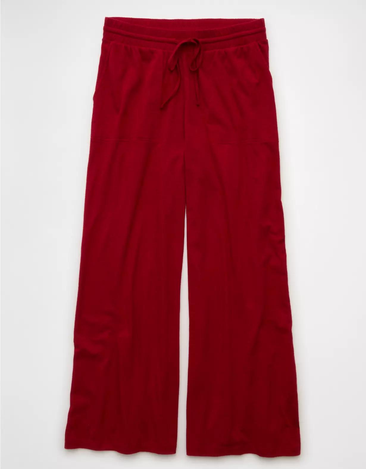 AE Sunchaser Knit High-Waisted Pant Product Image