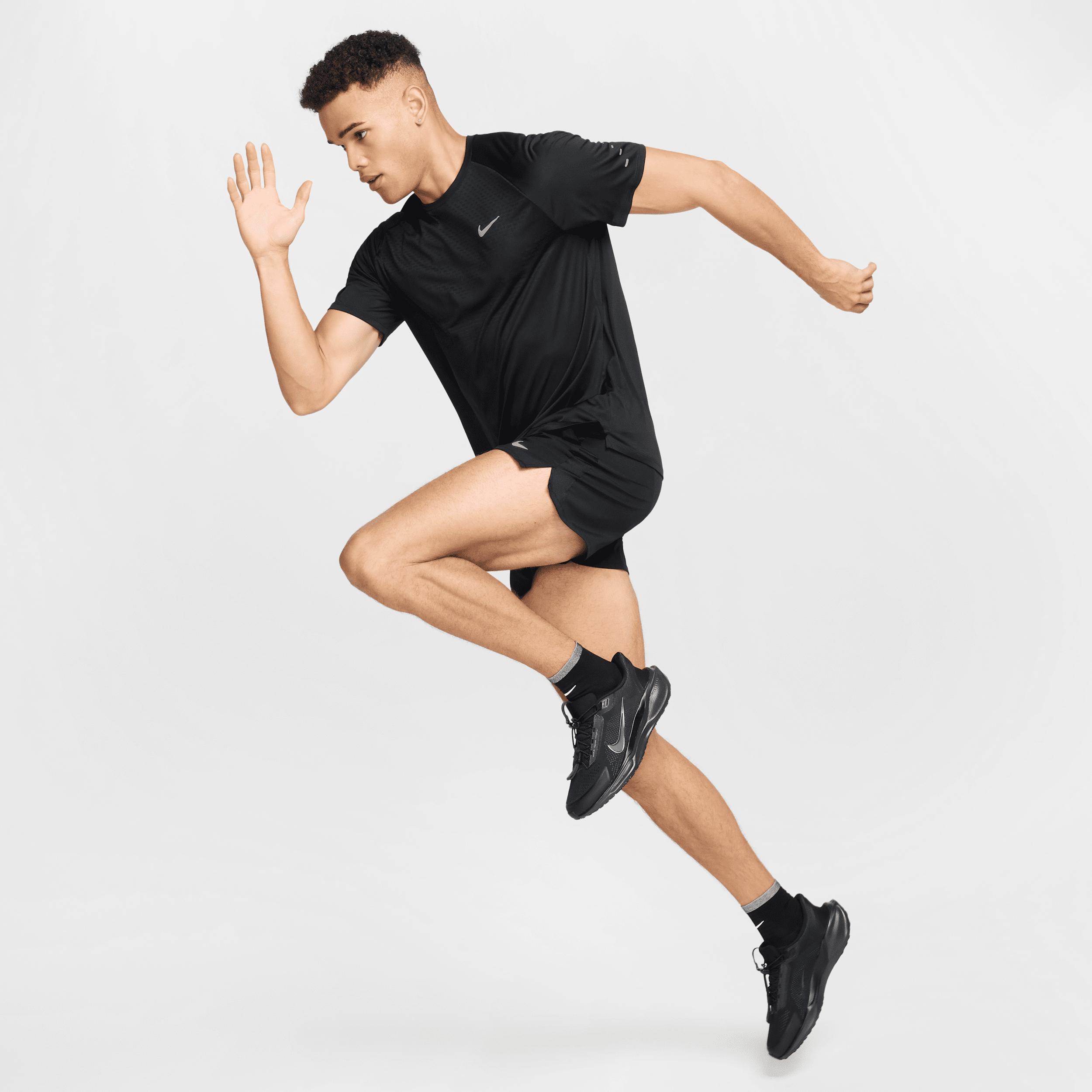 Nike Mens Stride Dri-FIT ADV Short-Sleeve Running Top | HV5203-345 Product Image