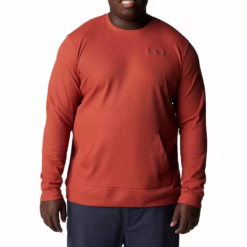 Big & Tall Columbia Pitchstone Knit Crew Sweatshirt, Men's,  Product Image