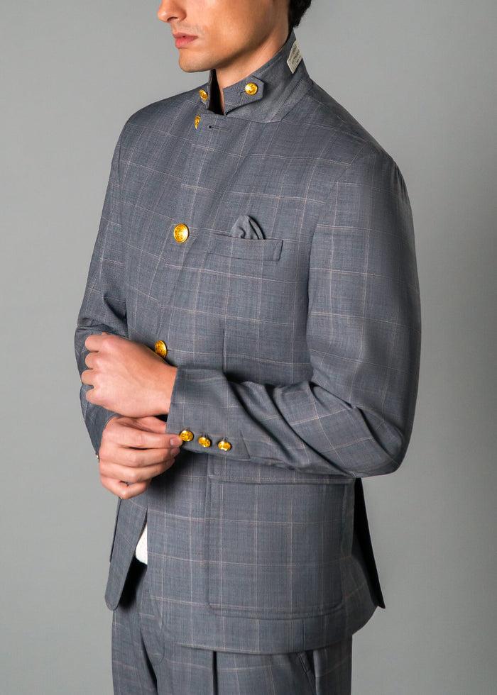 Vtg Plaid Blazer Product Image