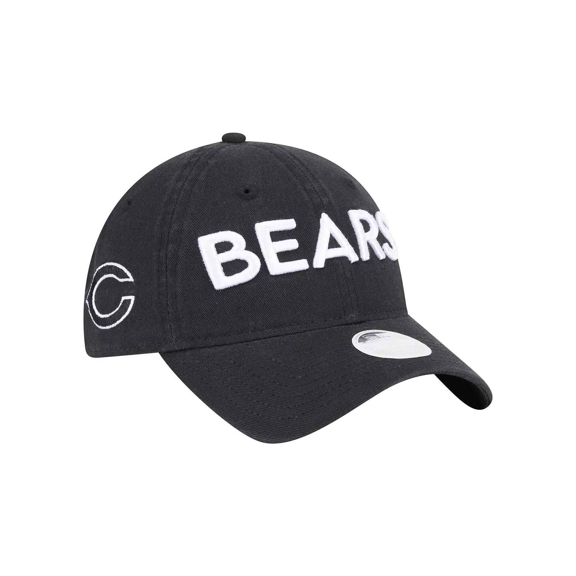 Women's New Era Black Chicago Bears Cece 9TWENTY Adjustable Hat Product Image