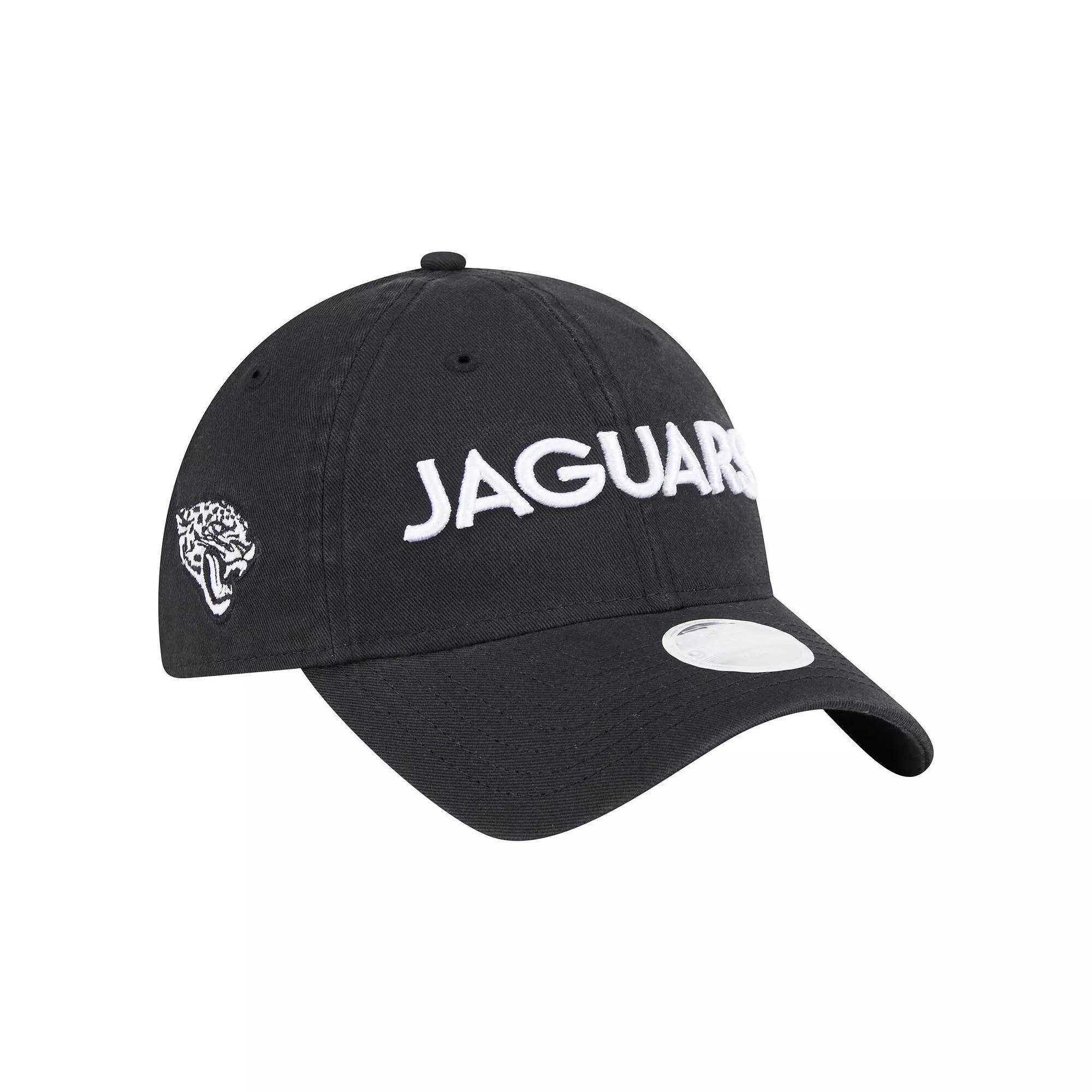 Women's New Era Black Jacksonville Jaguars Cece 9TWENTY Adjustable Hat Product Image