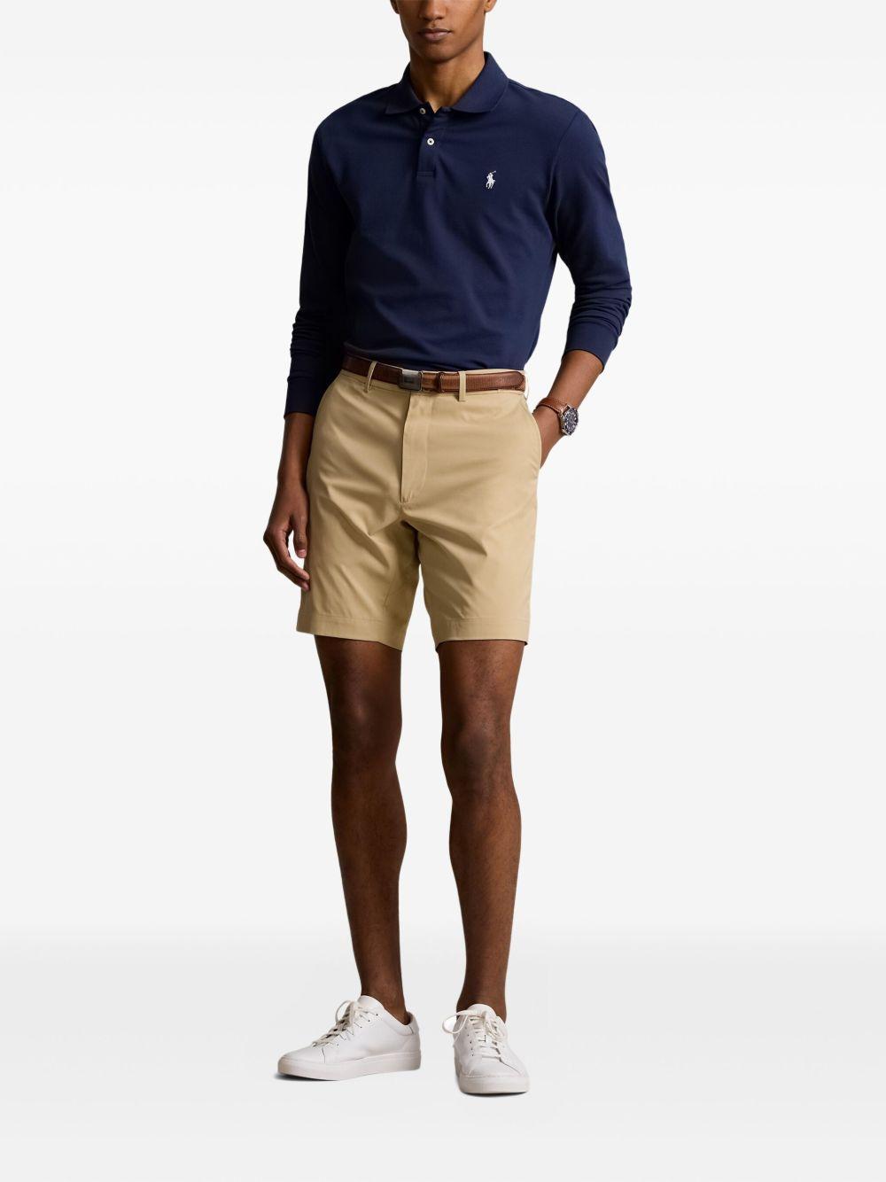 long-sleeve polo shirt Product Image