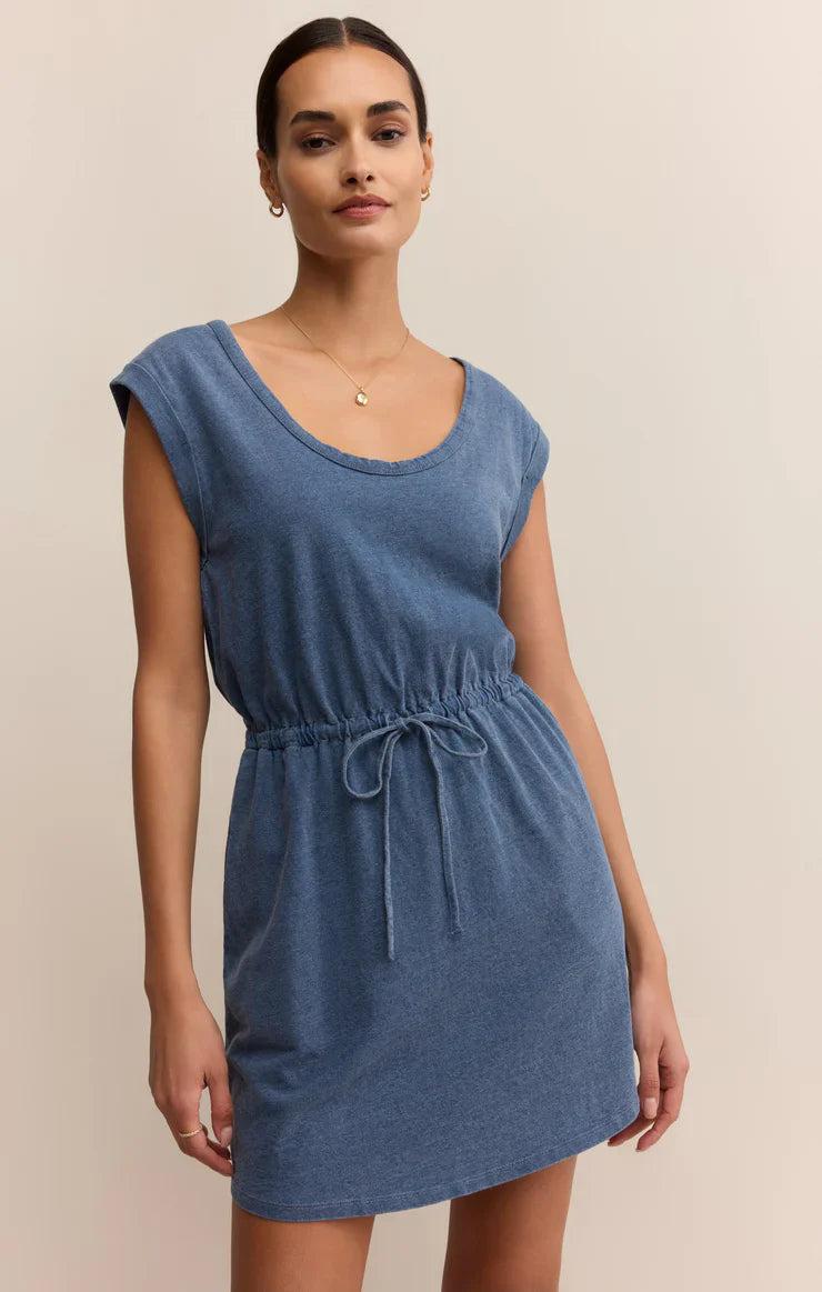 Dayshift Denim Mini Dress Product Image