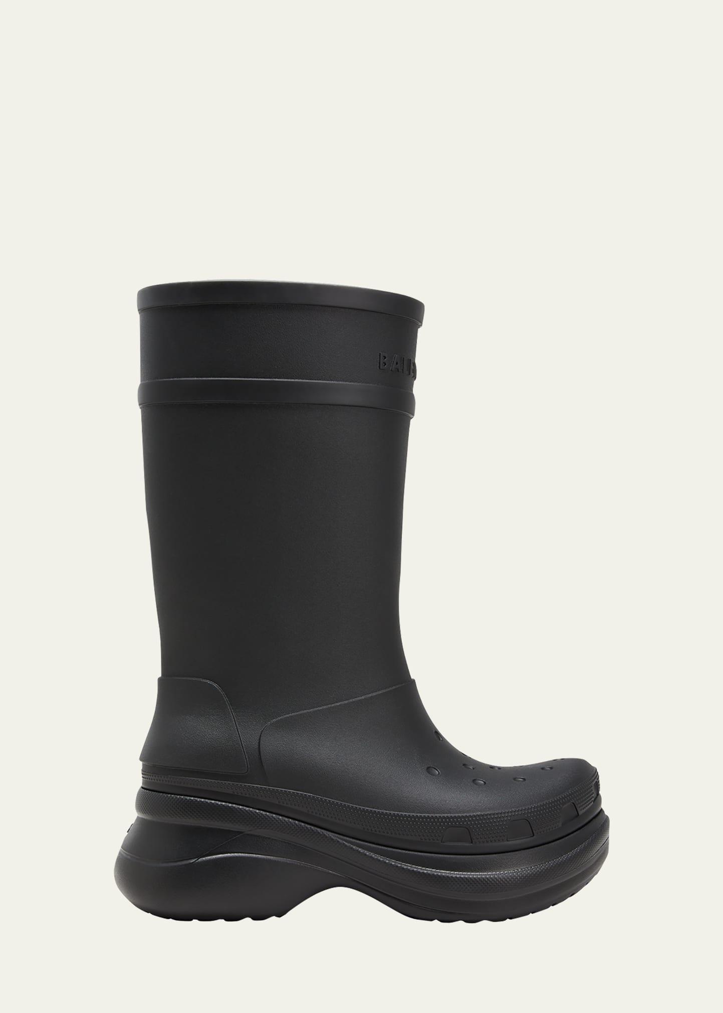 x Crocs Mens Tonal Rubber Rain Boots Product Image