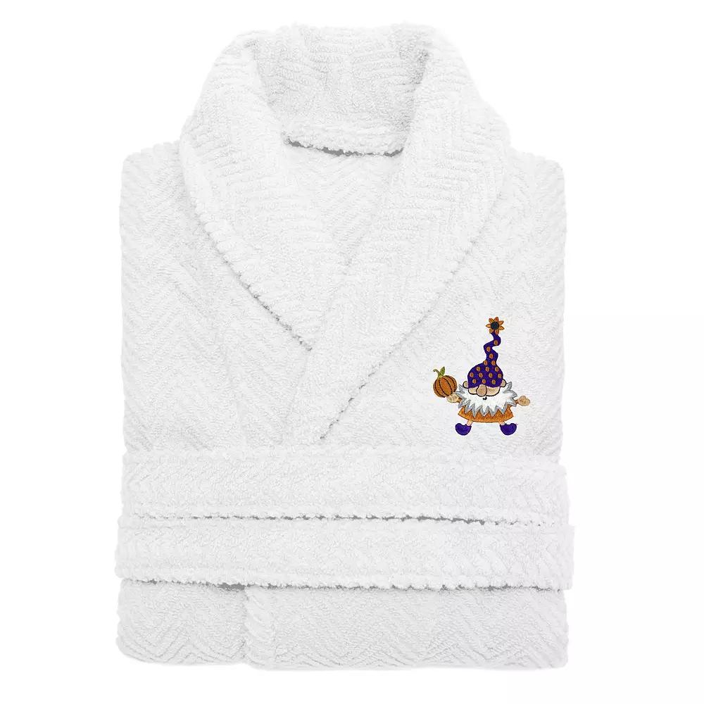 Linum Home Textiles 100% Turkish Cotton Embroidered Halloween Bathrobe, Adult Unisex,  Product Image