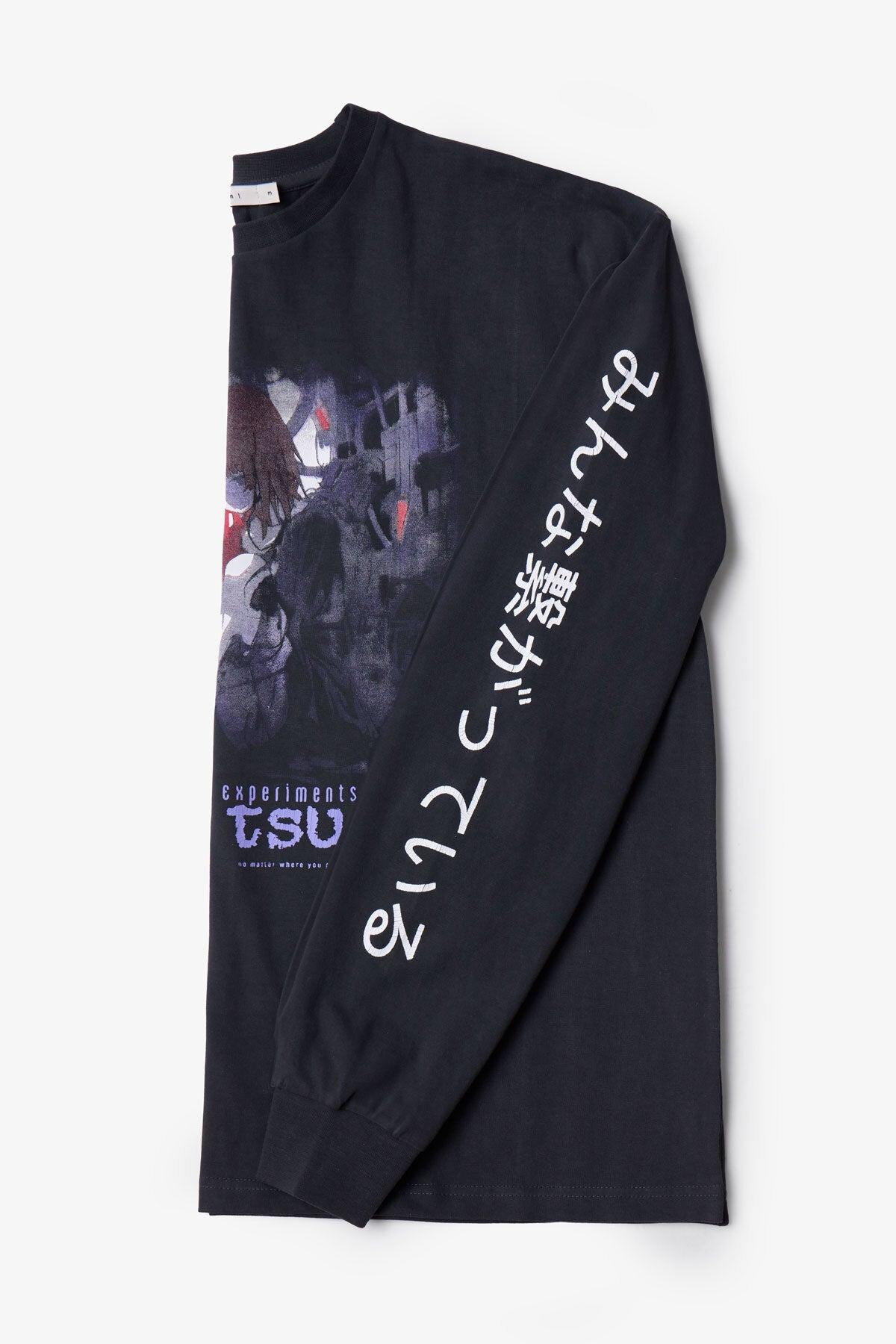Kurai Tsuki Bunny L/S Tee - Black Product Image