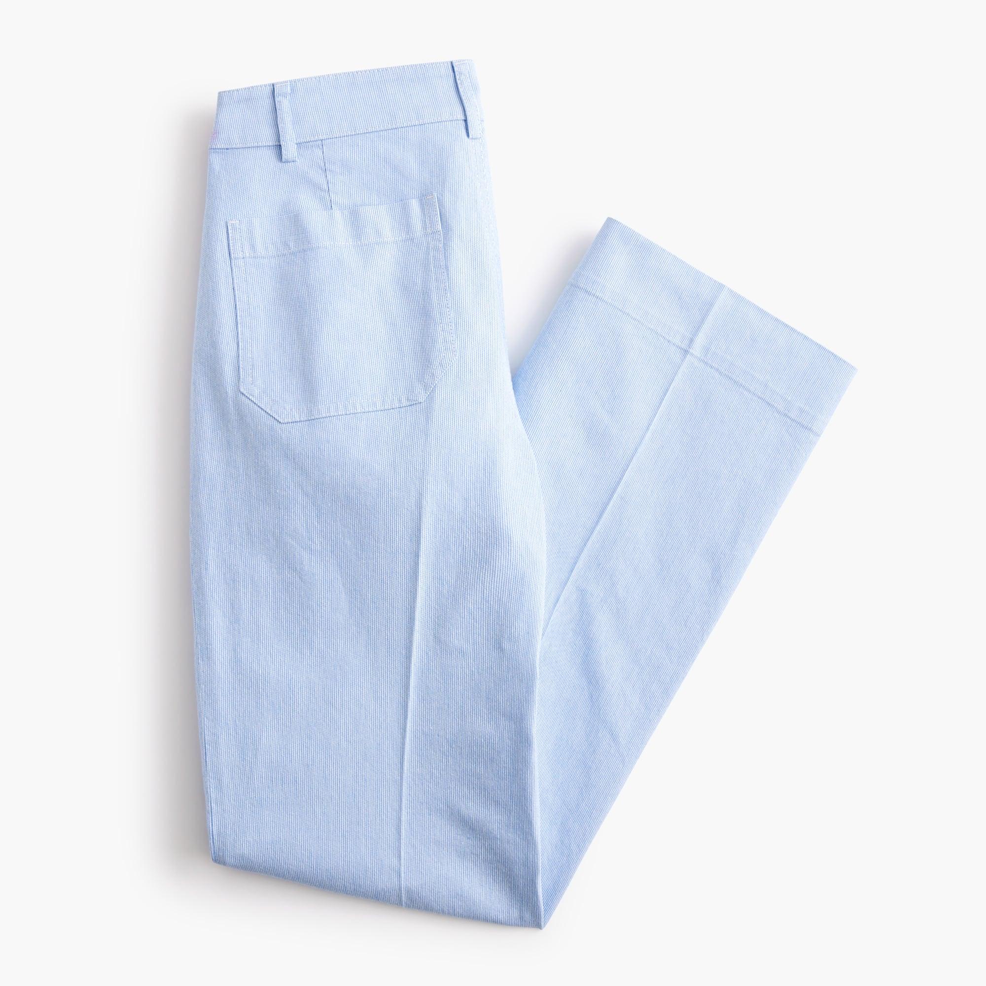 Lizzie high-rise patch-pocket wide-leg pant Product Image