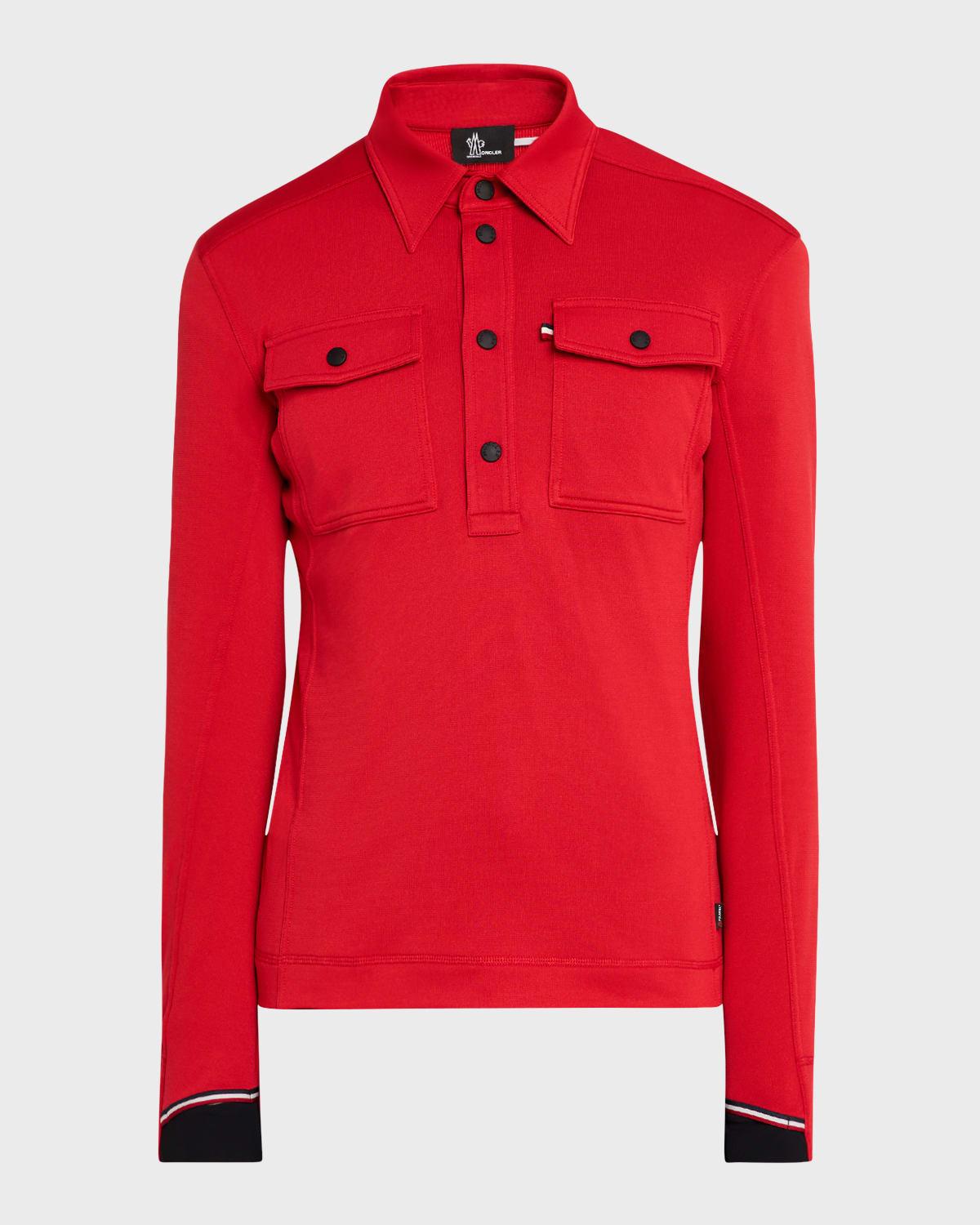 Mens Polartec Polo Shirt Product Image