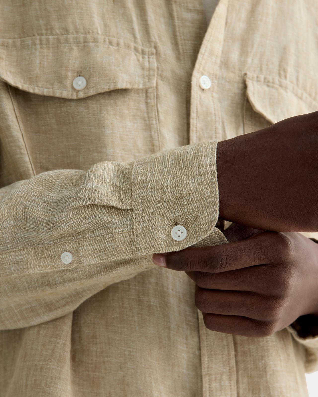 Mens Linen Utility Shirt by Everlane Product Image