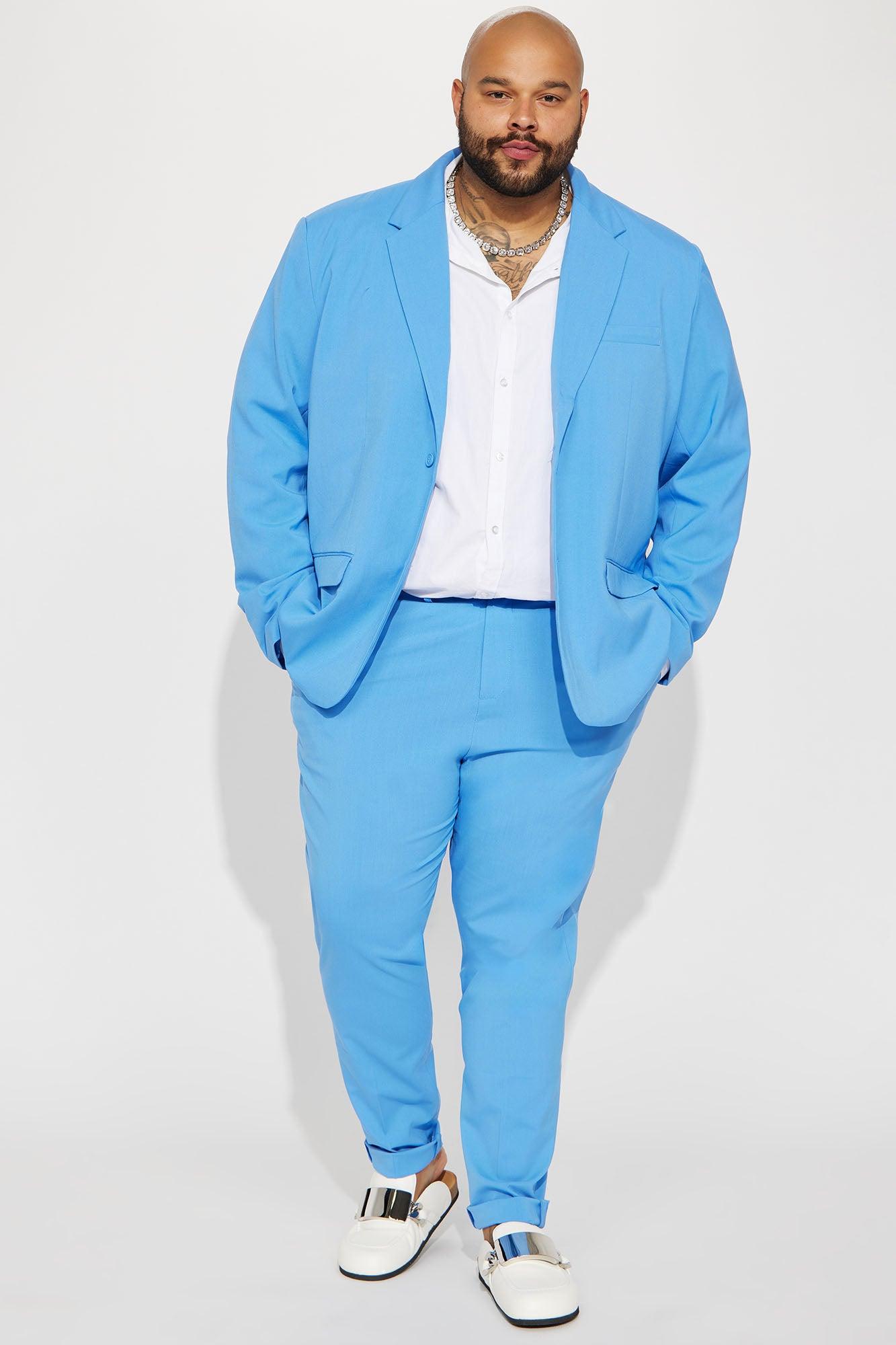 The Modern Stretch Suit Jacket - Blue Product Image