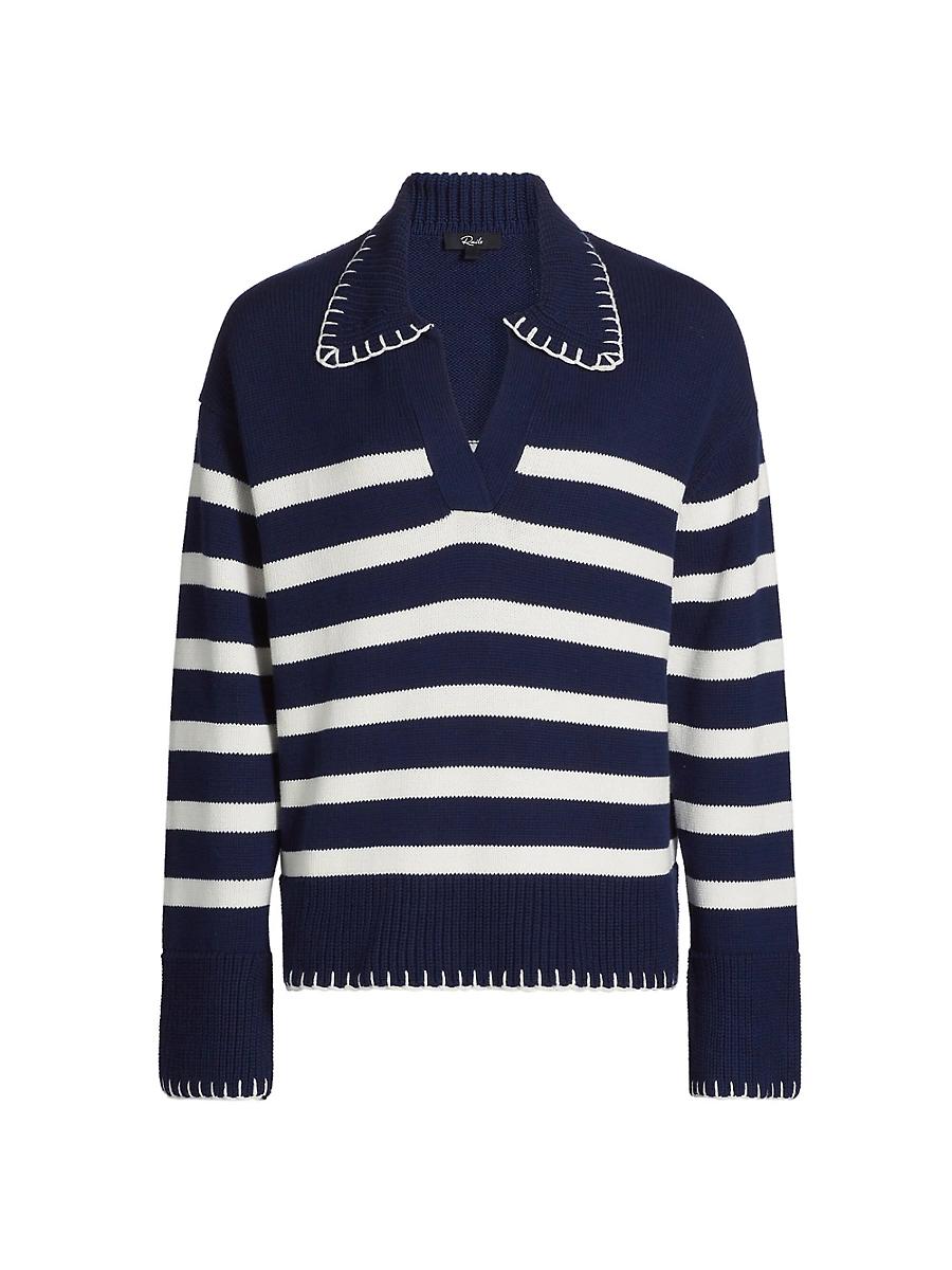 Womens Athena Striped Sweater Product Image