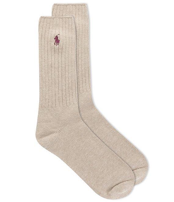 Polo Ralph Lauren Big & Tall Classic Solid Crew Socks Product Image
