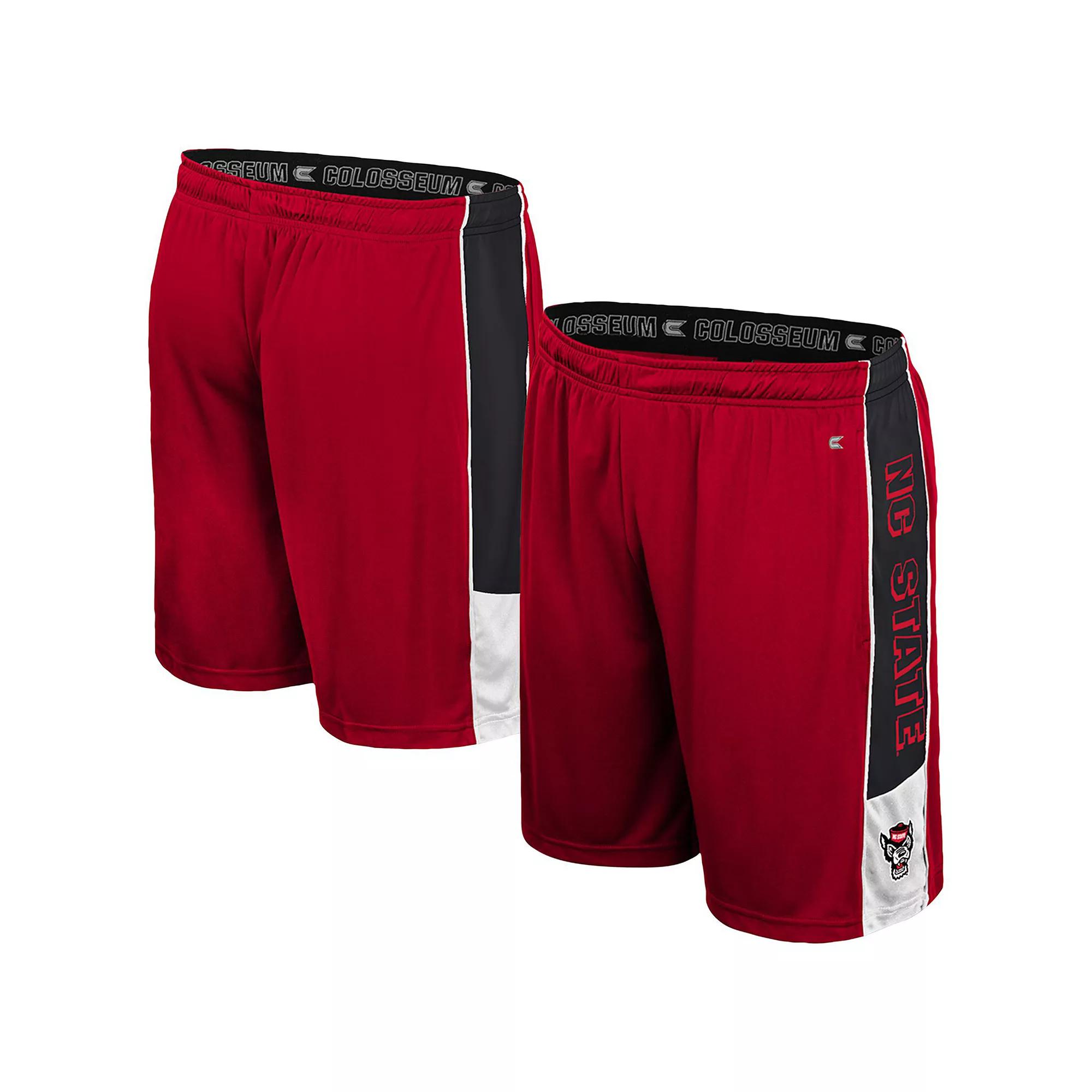Men's Colosseum Red NC State Wolfpack Quantum Shorts, Size: XL, Nst Red Product Image