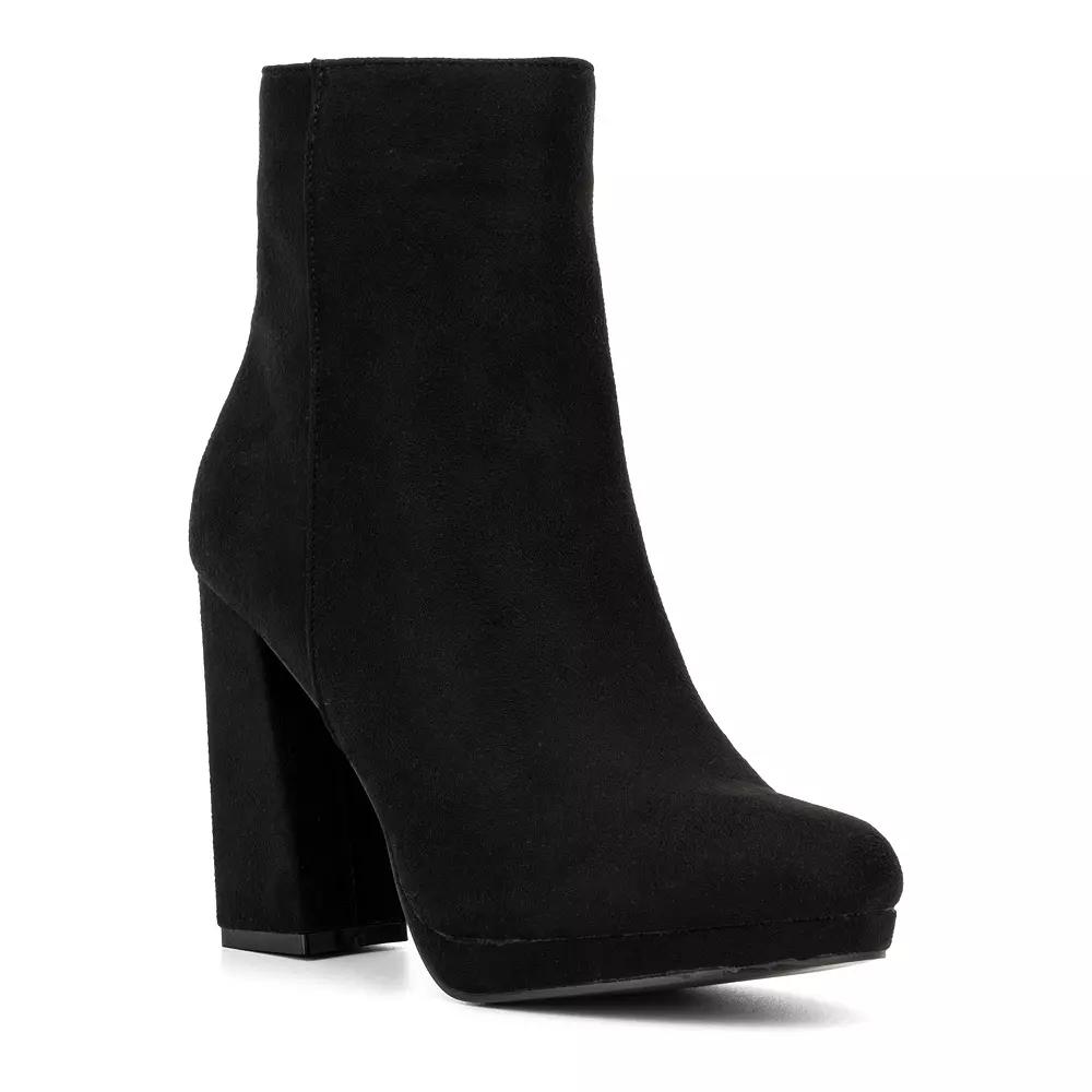 New York & Company Fran Women's Heeled Ankle Boots,  Product Image