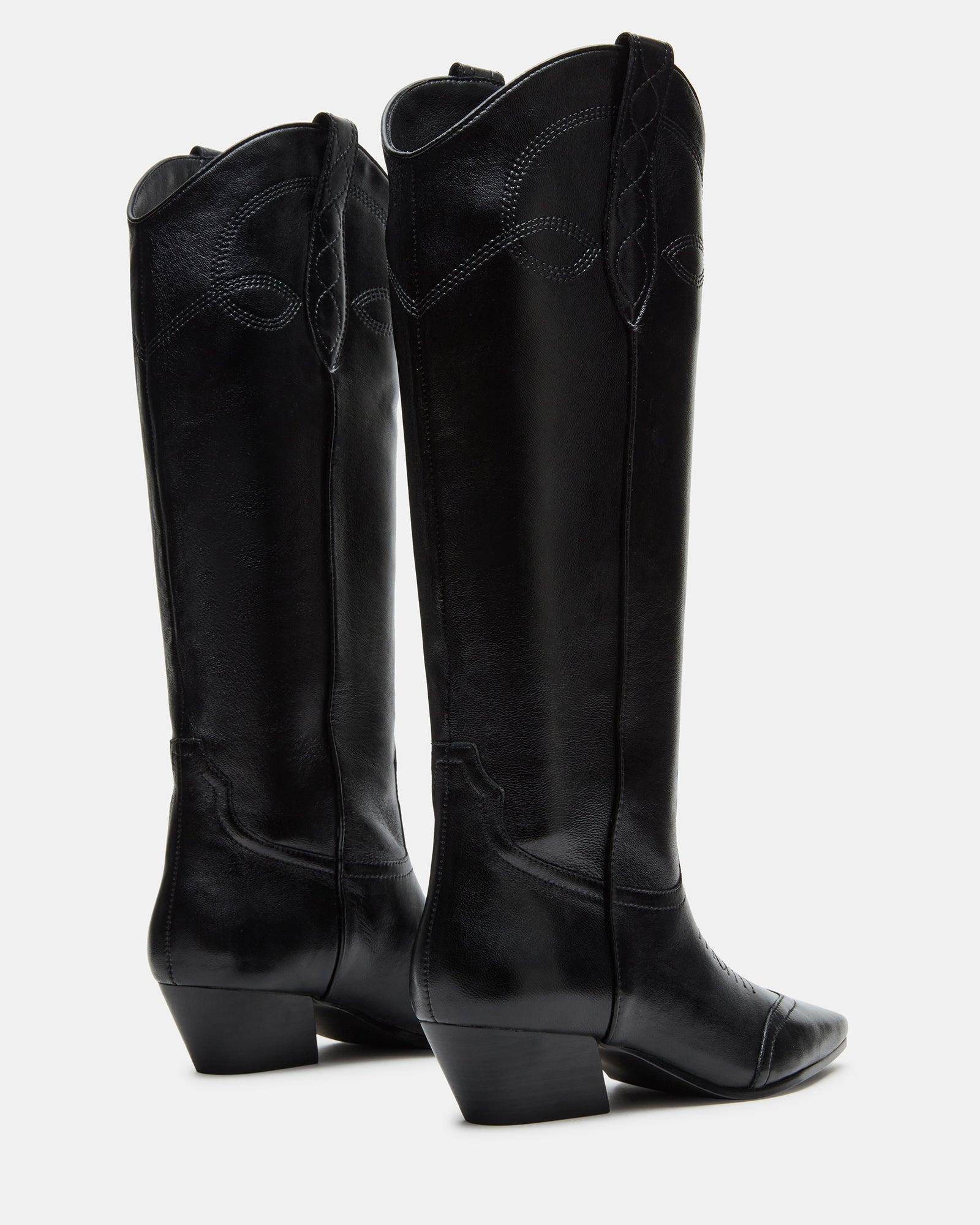 DOLLIE BLACK LEATHER - SM REBOOTED Female Product Image