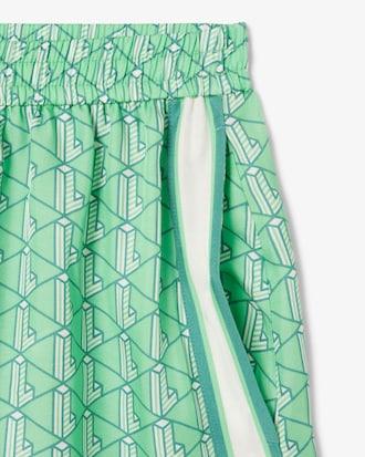 Fluid Monogram Print Shorts Product Image
