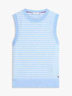 Sleeveless Crewneck Sweater Product Image