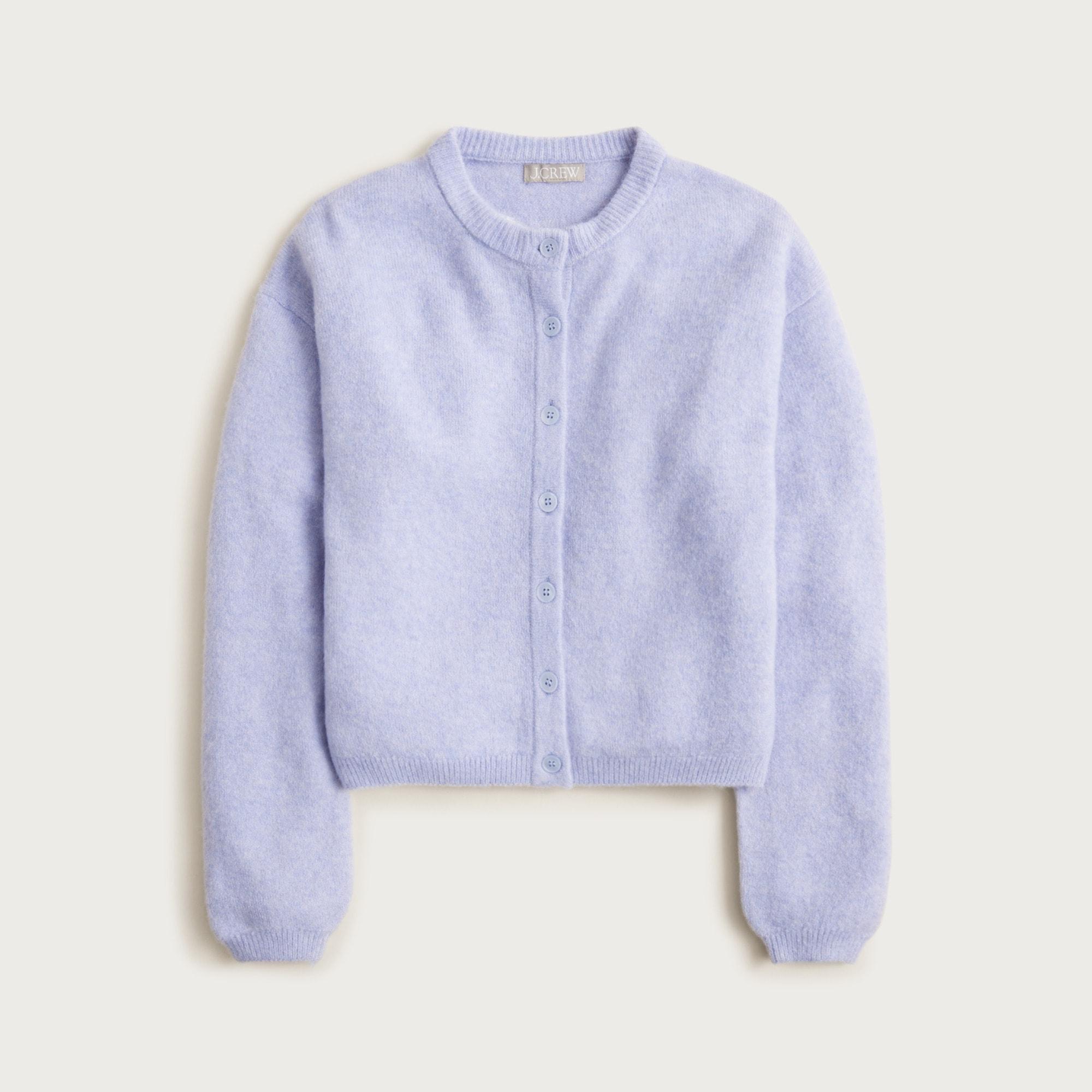Supersoft bubble-hem cardigan Product Image