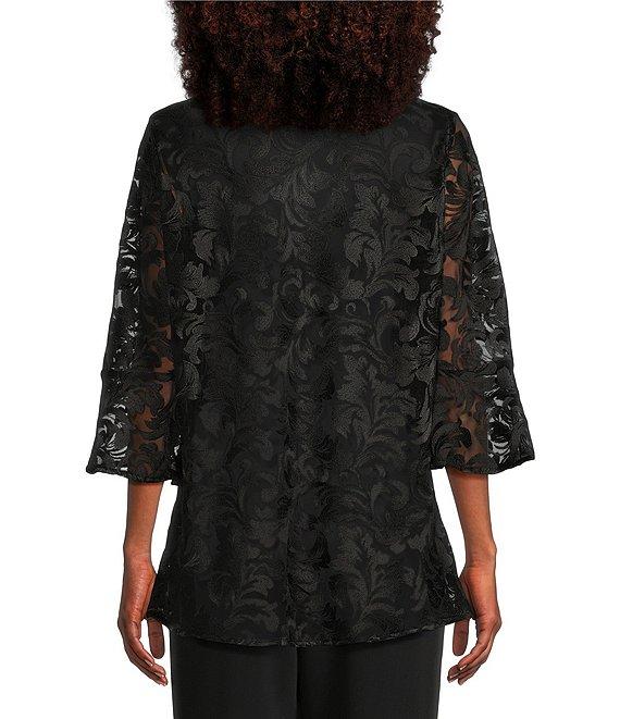 Caroline Rose Soft Satin Wide Leg Pull-On Coordinating Pants Product Image