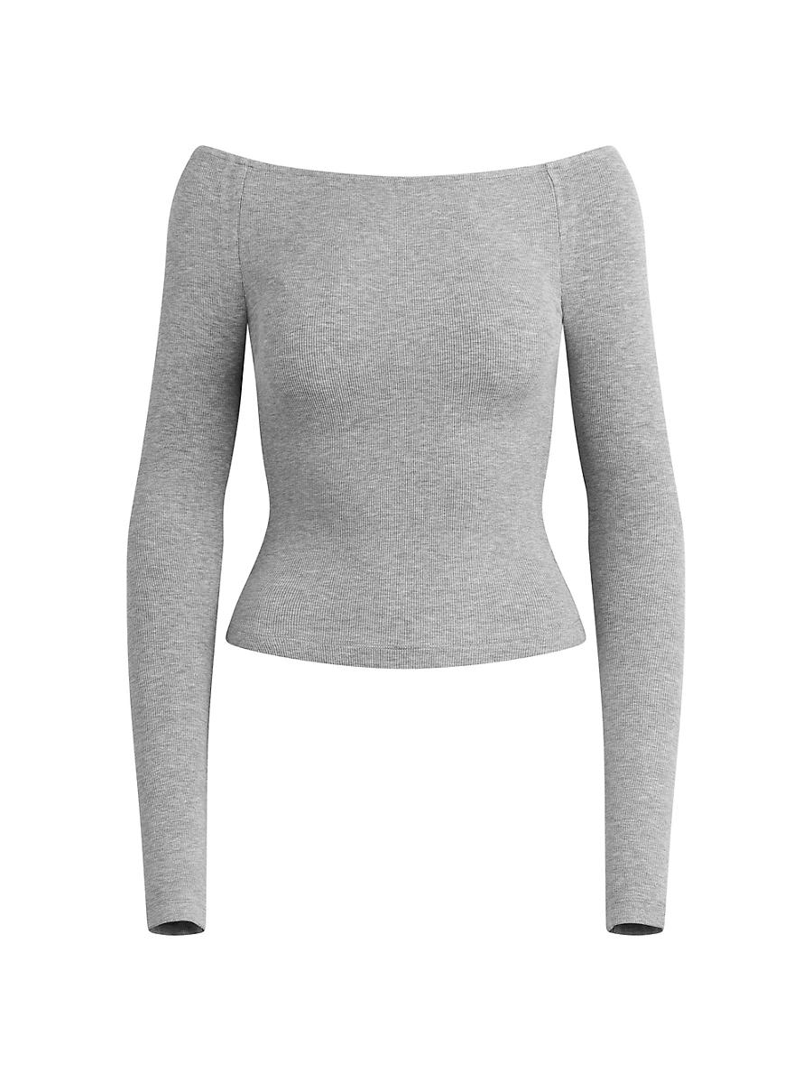 Womens The Sara Off-The-Shoulder Top Product Image