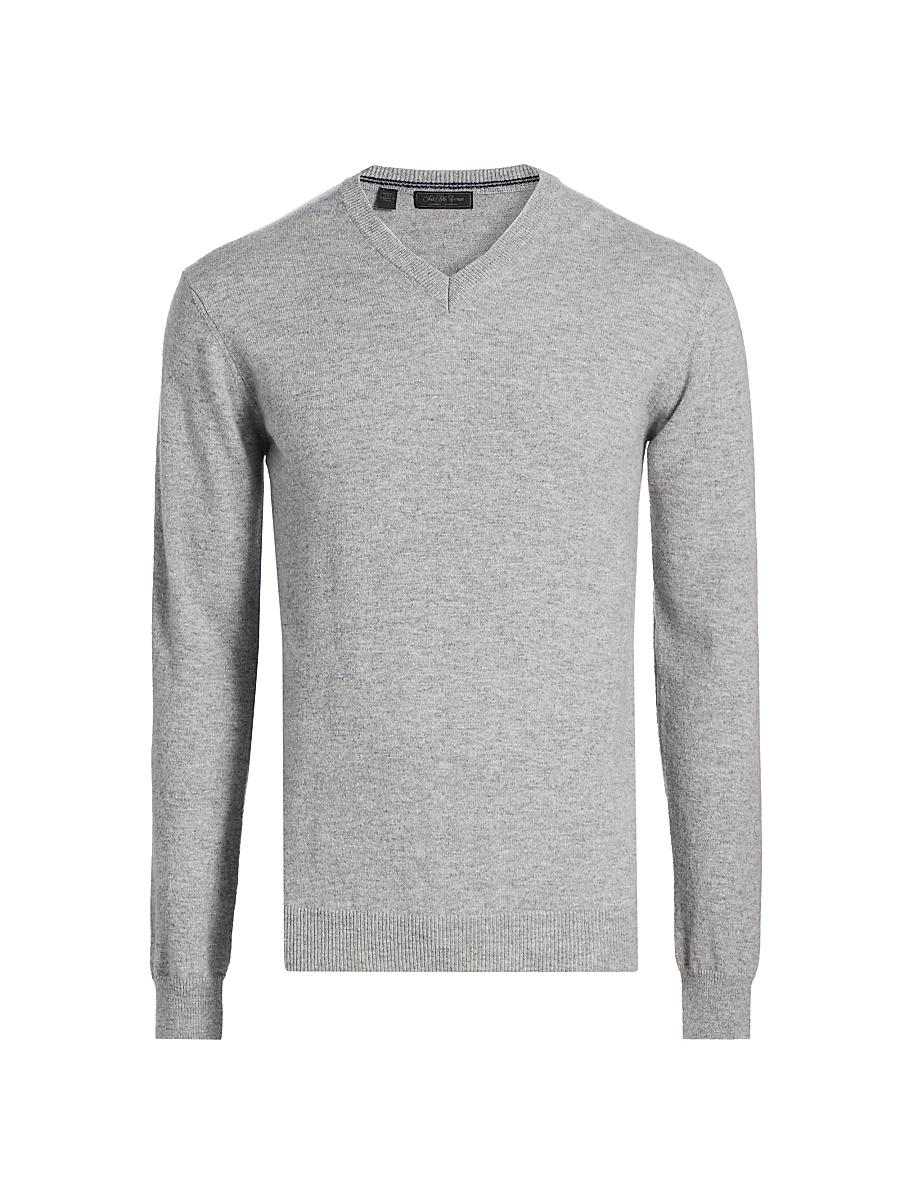 Mens COLLECTION Cashmere V-Neck Sweater Product Image