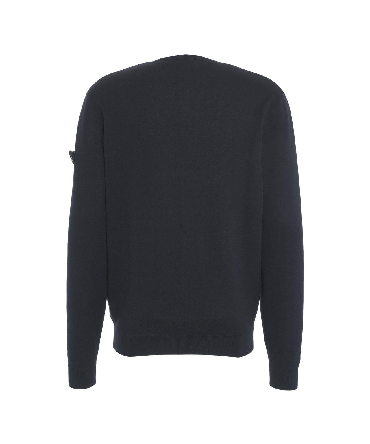 Knit cotton sweater Product Image