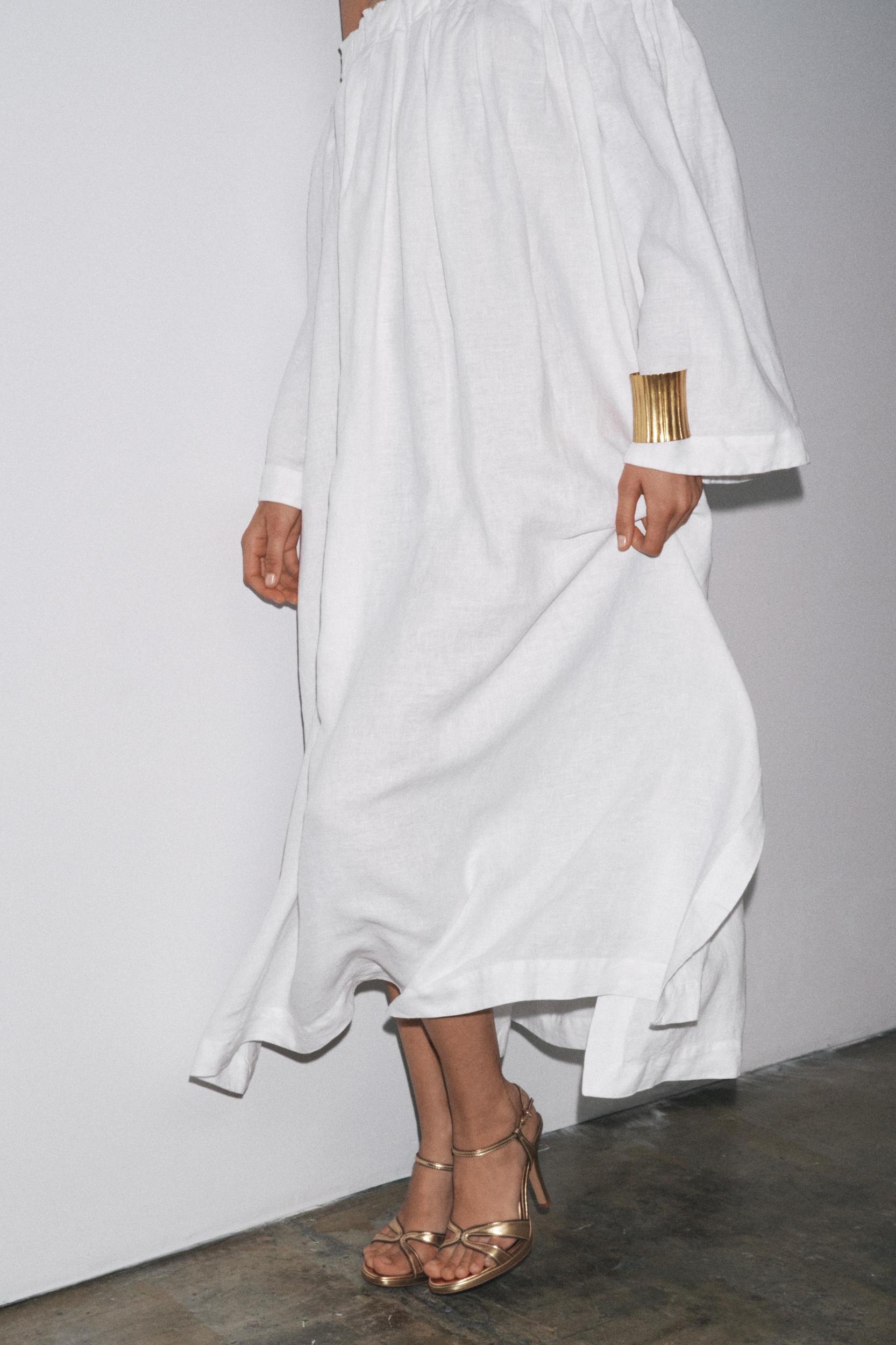 100% LINEN DRESS ZW COLLECTION Product Image