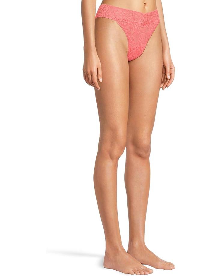 Signature Lace Low Rise Thong Product Image