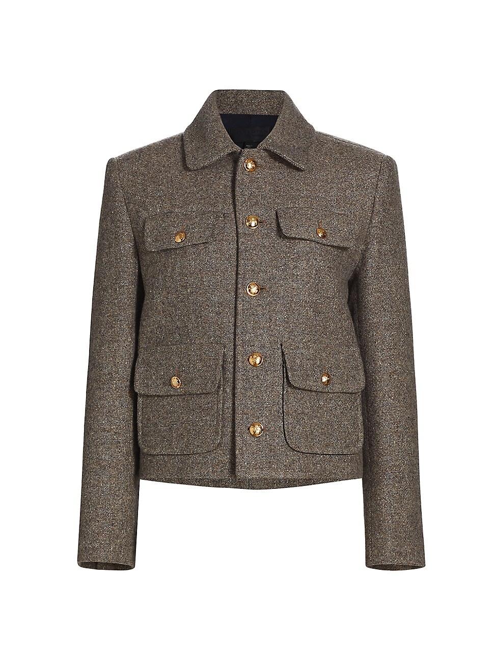 Womens Paola Wool-Blend Jacket Product Image