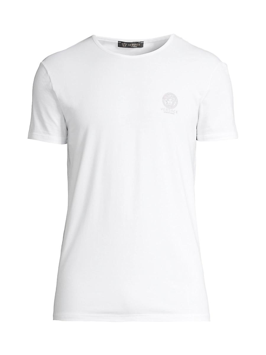 Versace Mens Cotton Blend Tees, Pack of 2 Product Image