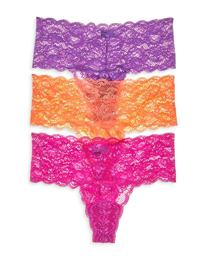 Cosabella Never Say Never Mid-Rise Thongs, Set of 3 Product Image