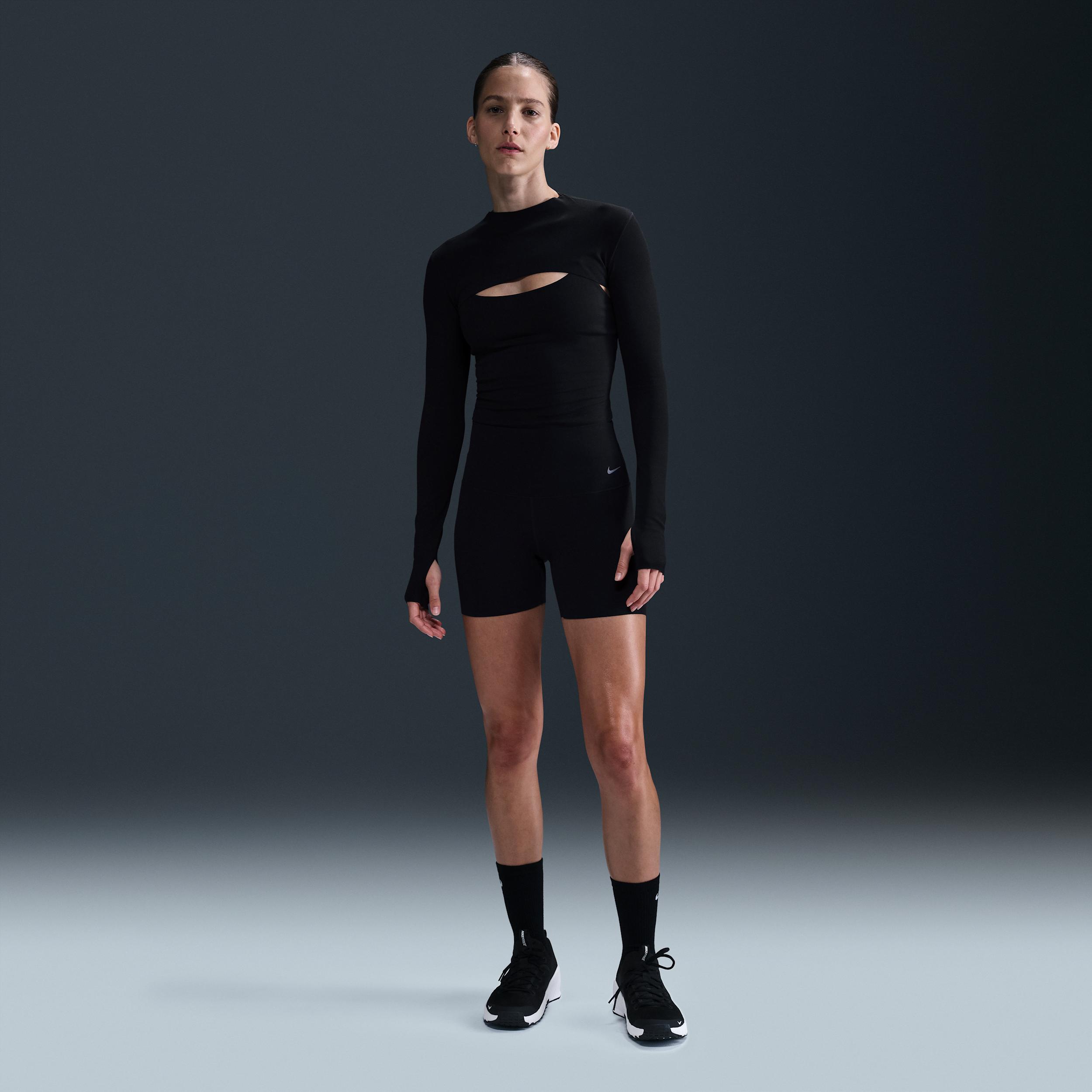 Nike Zenvy Women's Dri-FIT Long-Sleeve Shrug Top Product Image