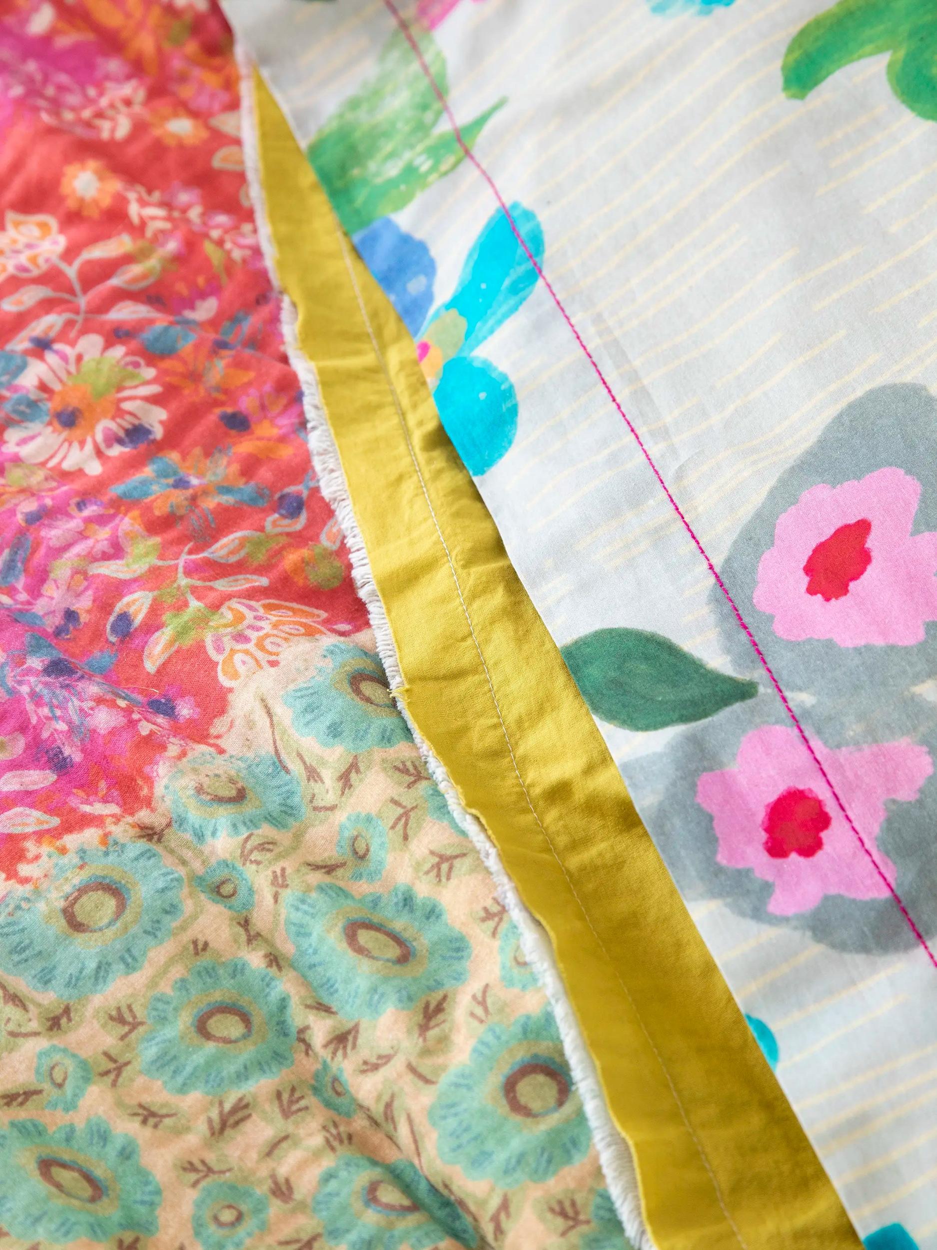 Cotton Gauze Duvet Cover - Meadow Mix Product Image