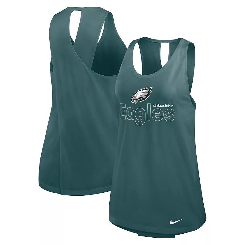 Women's Nike Black Pittsburgh Steelers  Crossback Performance Tank Top, Size: XL Product Image