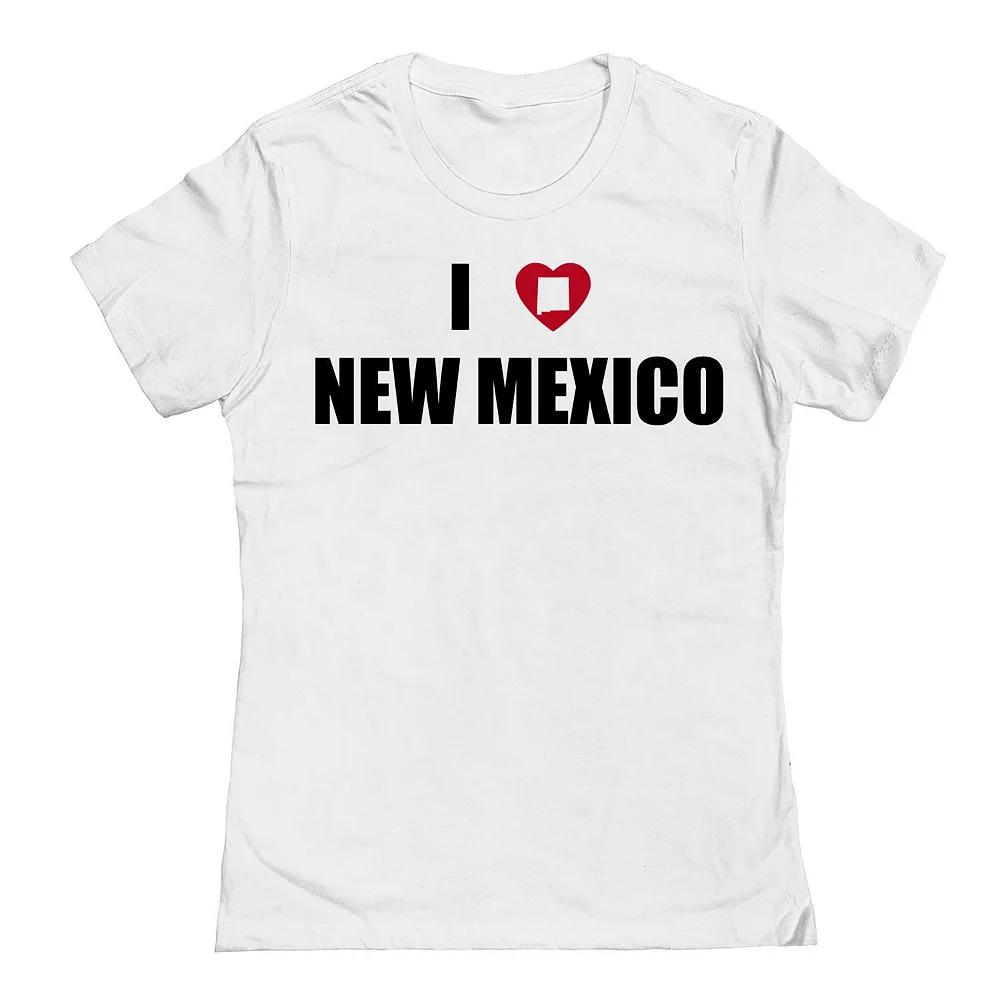 Junior's I Heart New Mexico Graphic Tee, Women's,  Product Image