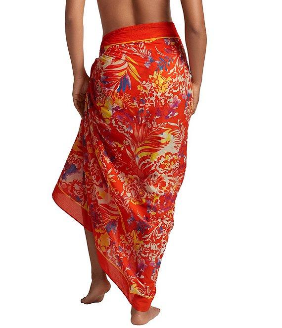 Lauren Ralph Lauren Island Breeze Soft Cotton Pareo Swim Cover-Up Product Image