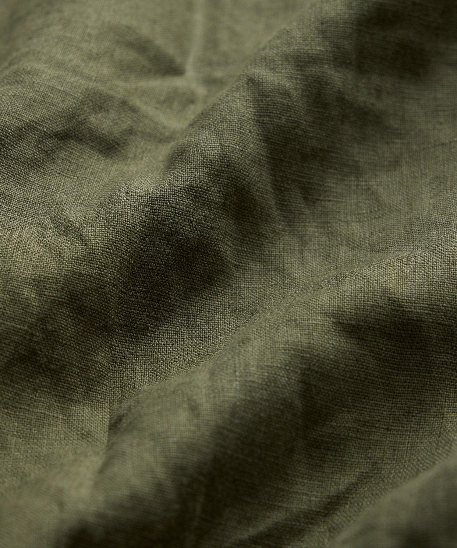 Slim Sea Soft Irish Linen Point Collar Shirt Product Image