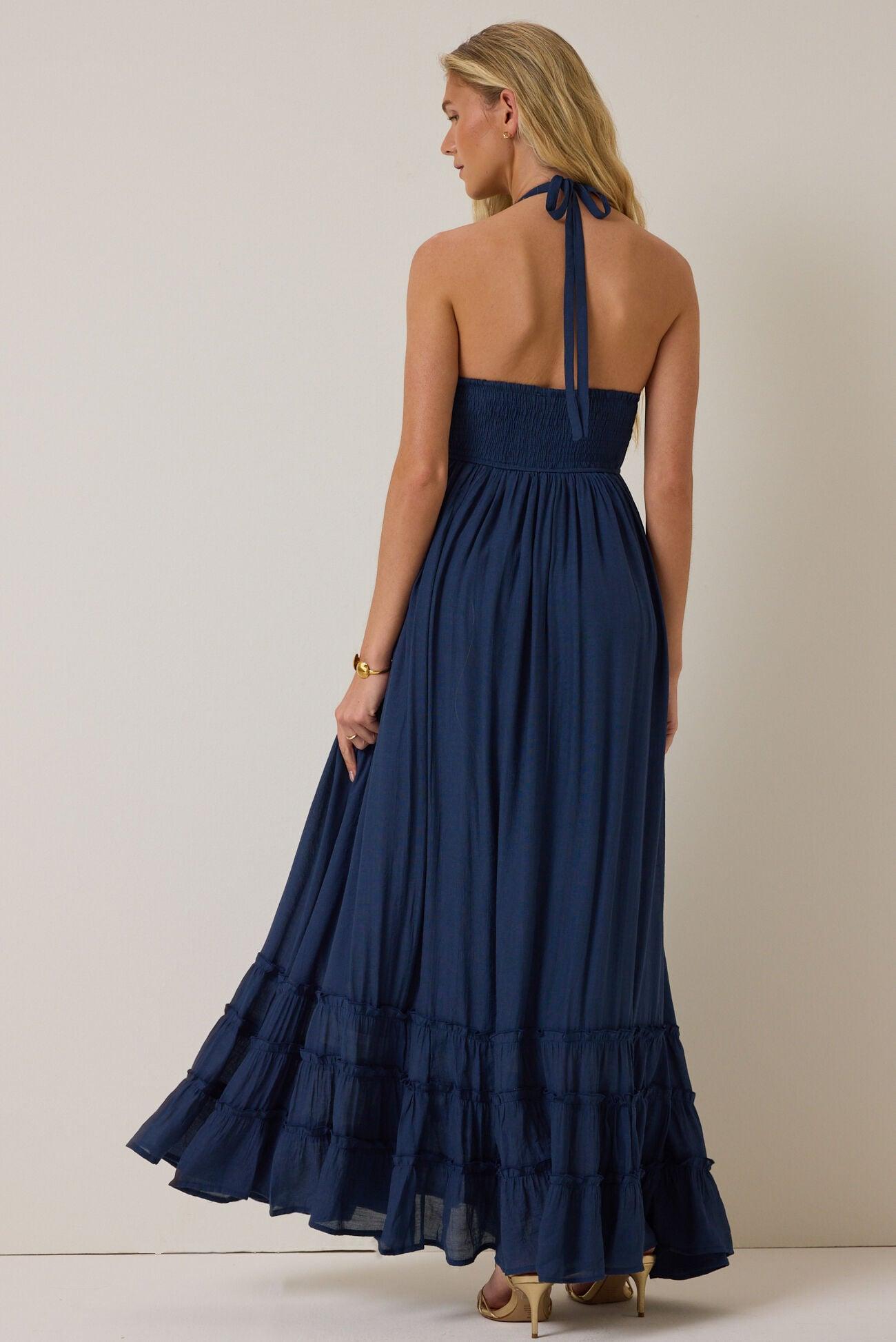 August Halter Maxi Dress Product Image