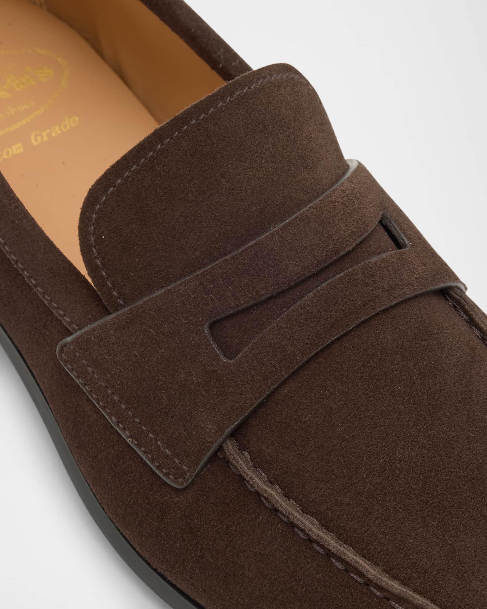 Womens Leather Ballet Flats Product Image