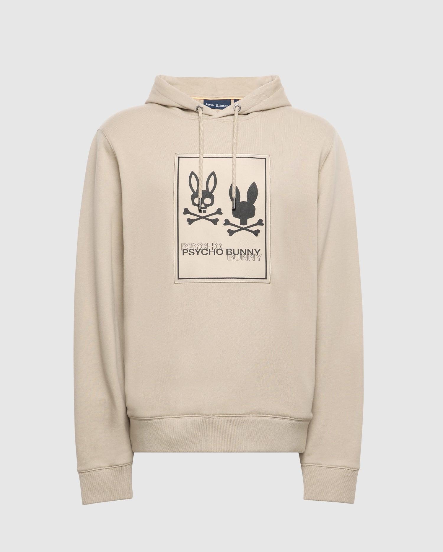 MENS MONROE TWILL PATCH FLEECE HOODIE - B6H926D200 Male Product Image