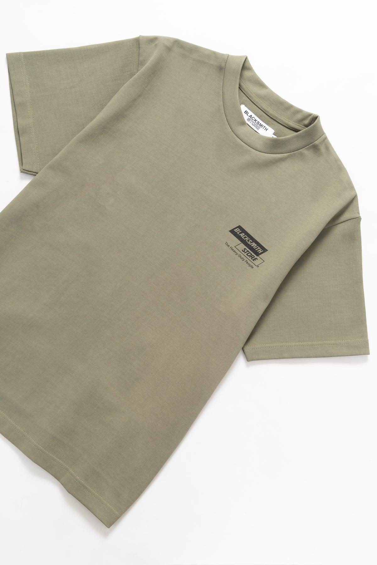Blacksmith - Heavy Duty People Tee - Olive Product Image