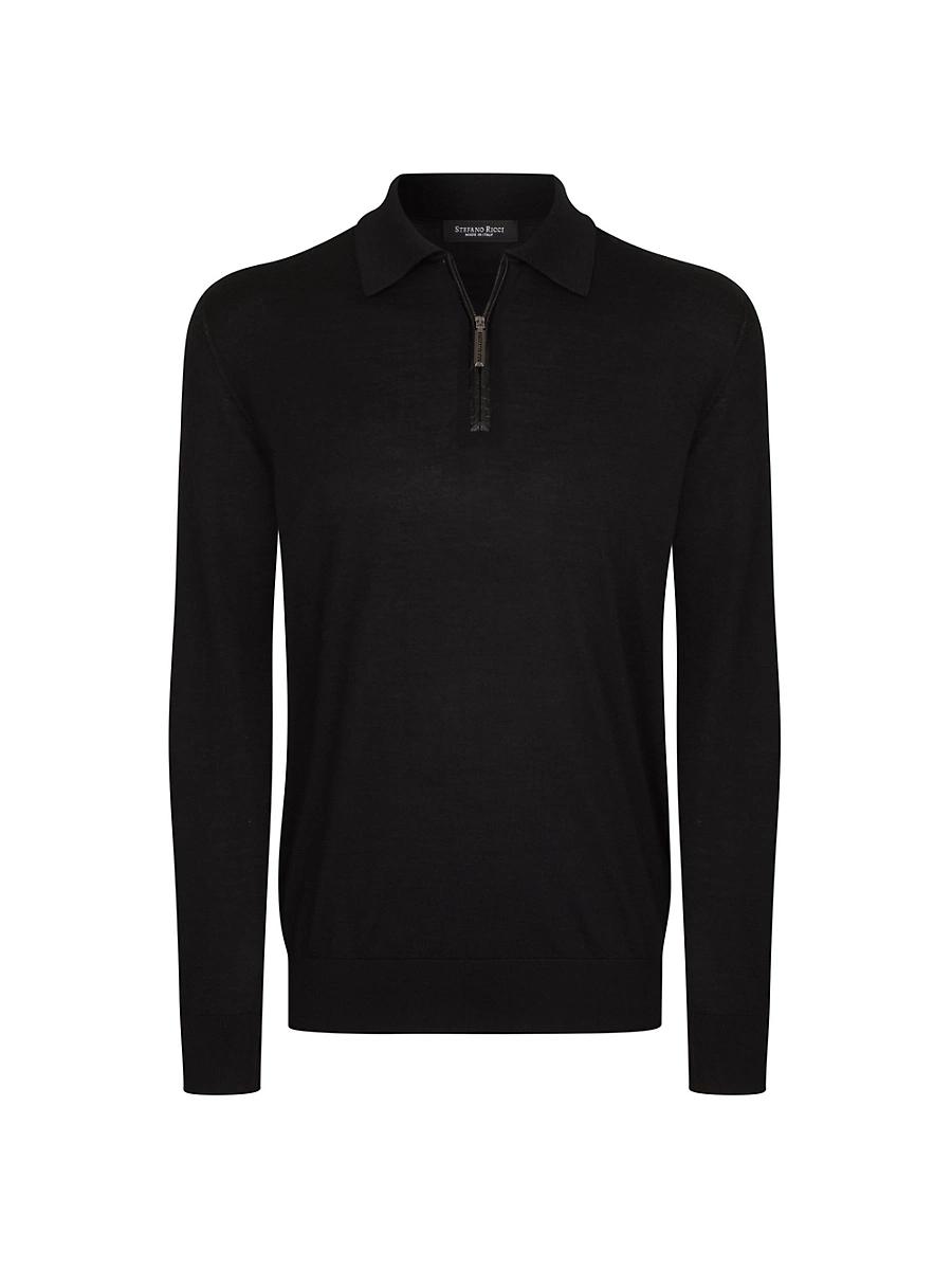 Mens Polo Sweater Product Image