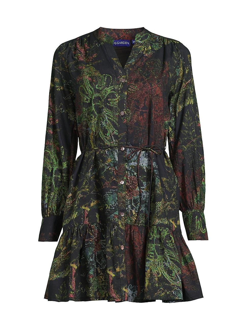 Womens Ines Cotton Button-Front Dress Product Image