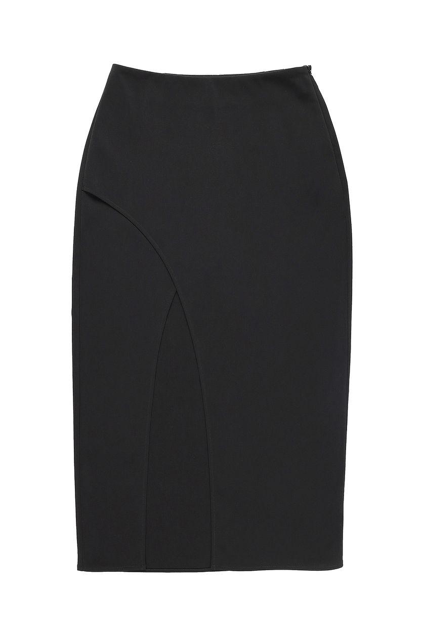 High Slit Midi Skirt Product Image