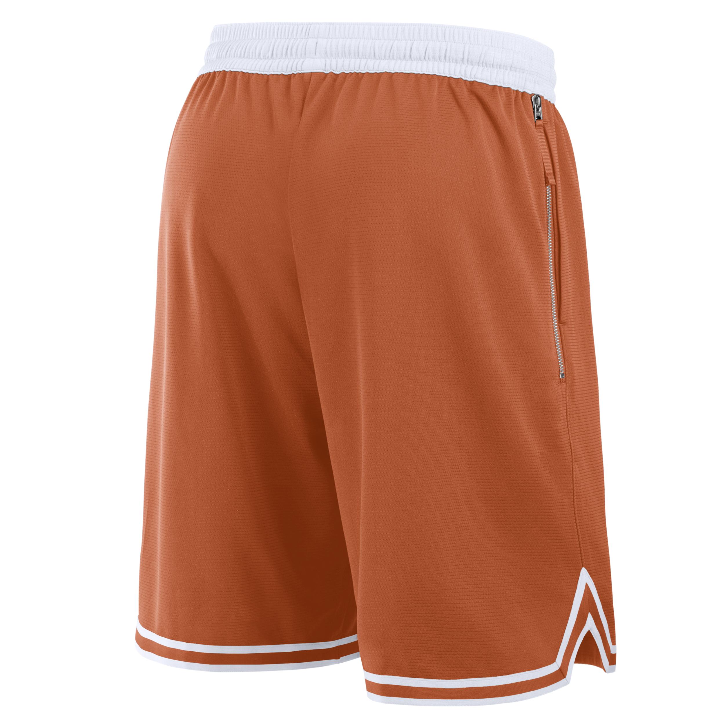 Men's  Nike Texas Orange Texas Longhorns Performance Basketball Shorts, Size: Medium, Team Product Image