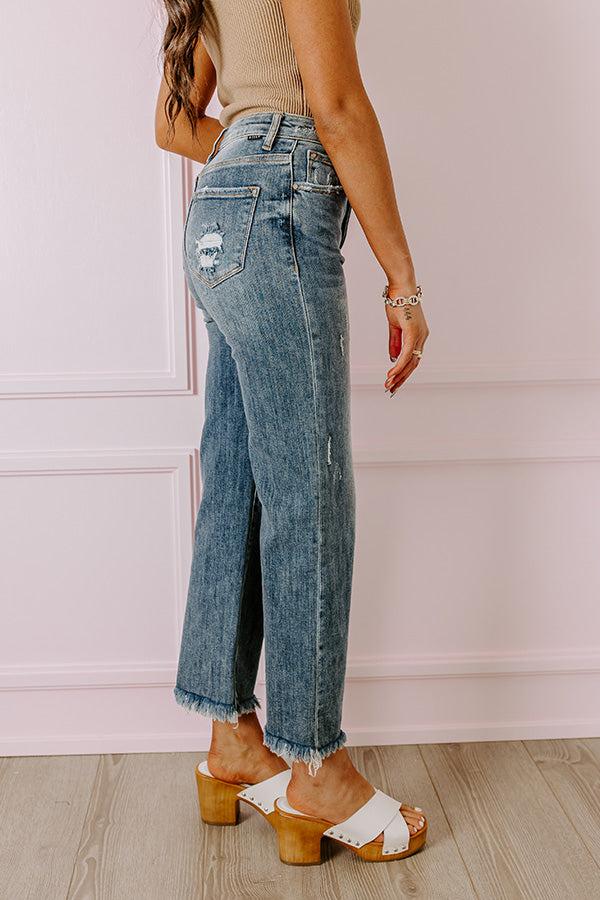 Risen Scarlett High Waist Jean In Dark Wash Product Image