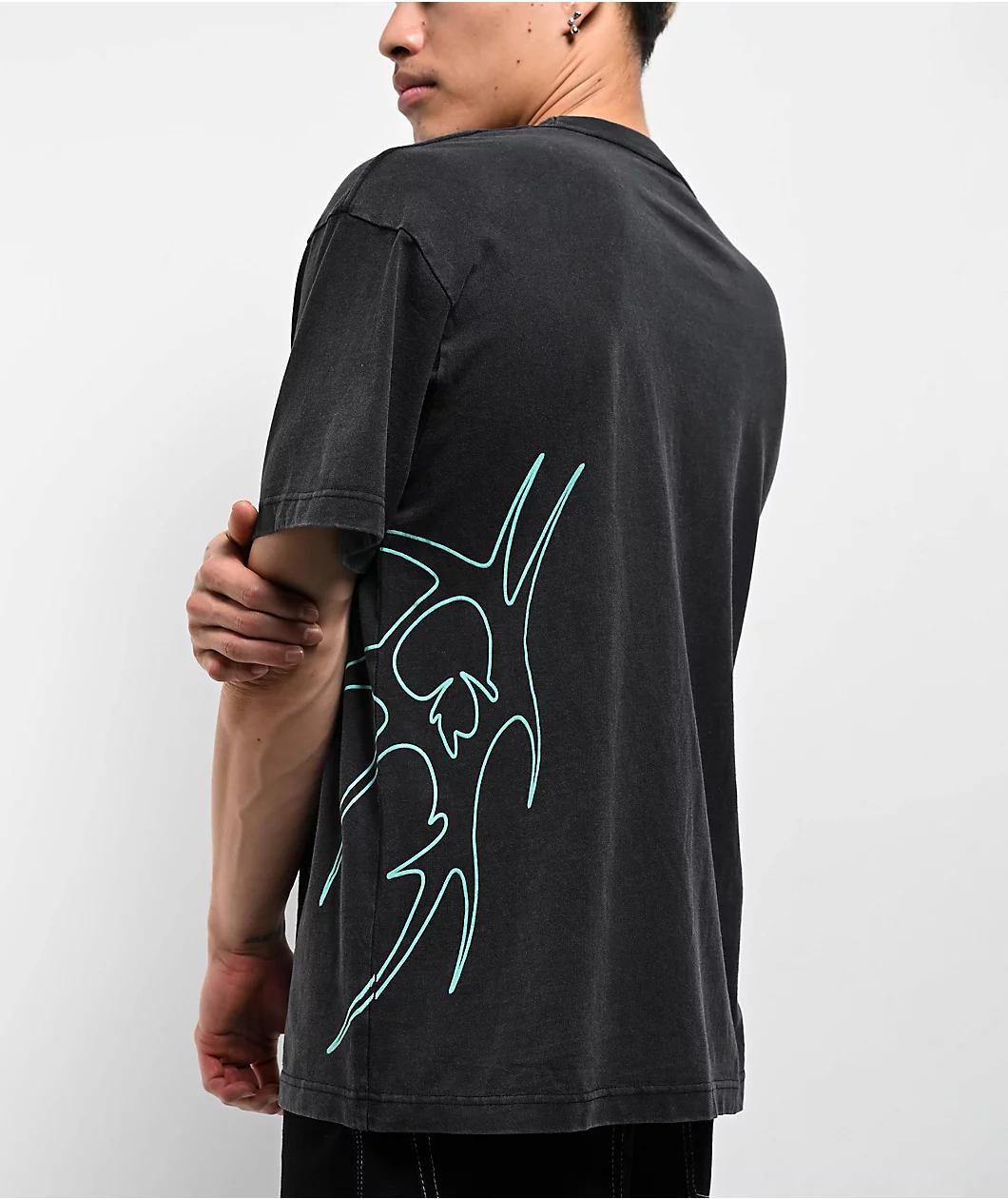 Ninth Hall Fast Lane Vintage Black T-Shirt Product Image