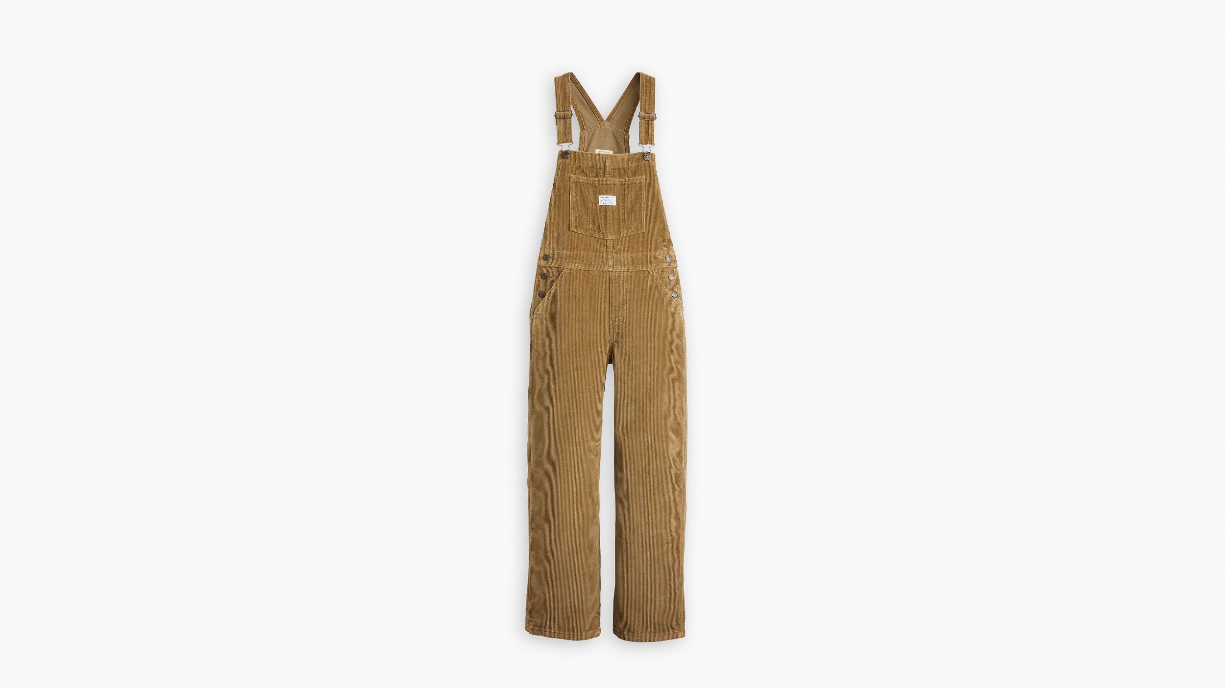 Baggy Corduroy Women's Overalls Product Image